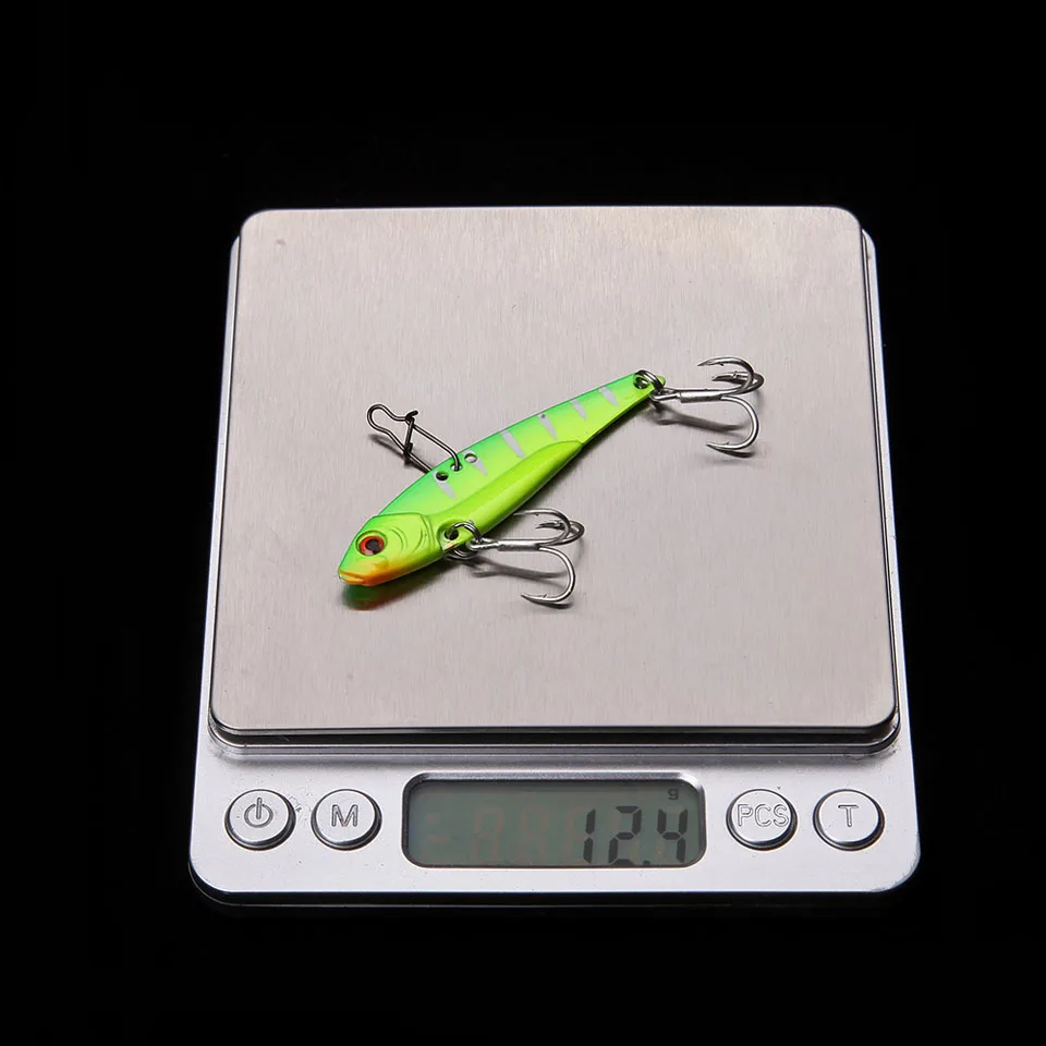 WALK FISH приманка ВИБ 1 шт. жесткие приманки размер 63 мм 12 4 г вибры металлические Vibe