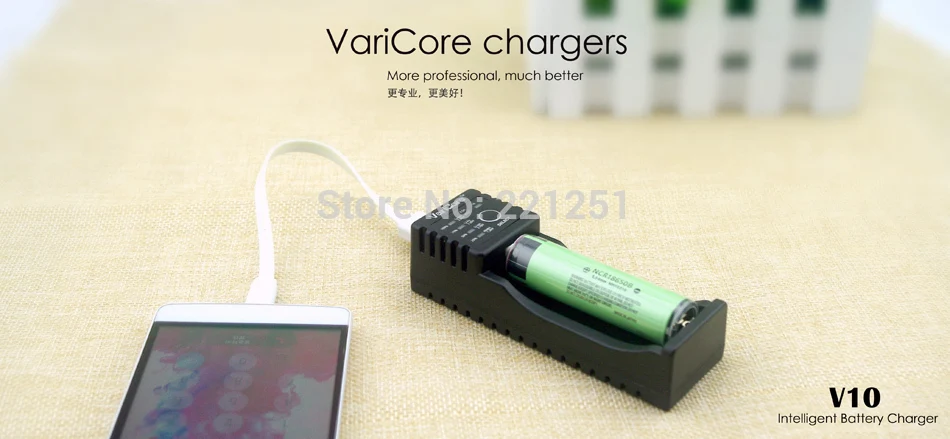 Новый оригинальный литиевый аккумулятор varicore V10 1 2 в 3 7 85 В AA / AAA 18350 26650 10440 18650 14500