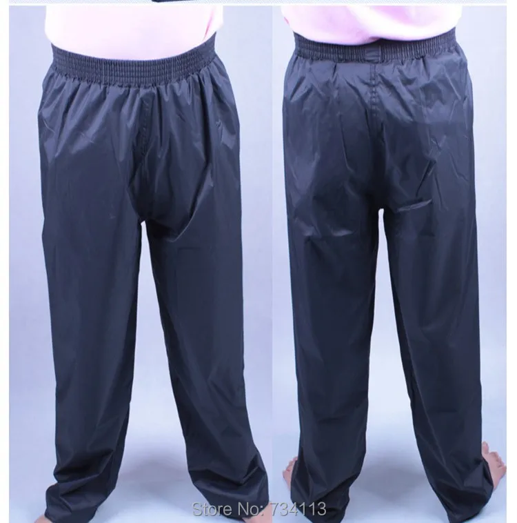 Брюки для мужчин с защитой от дождя водонепроницаемые длинные брюки взрослых