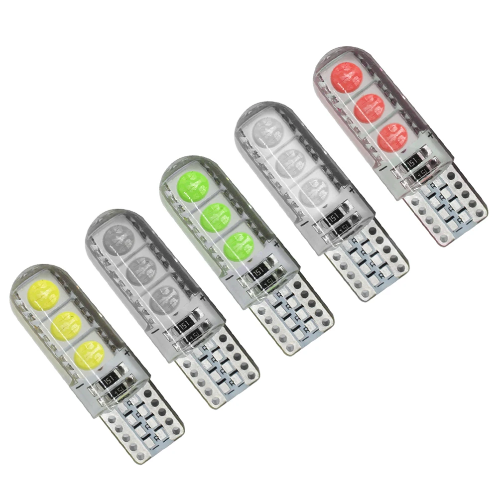 Современные Автомобильные светодиодные лампы T10 W5W 194 5050 6SMD 10 шт. | Автомобили и