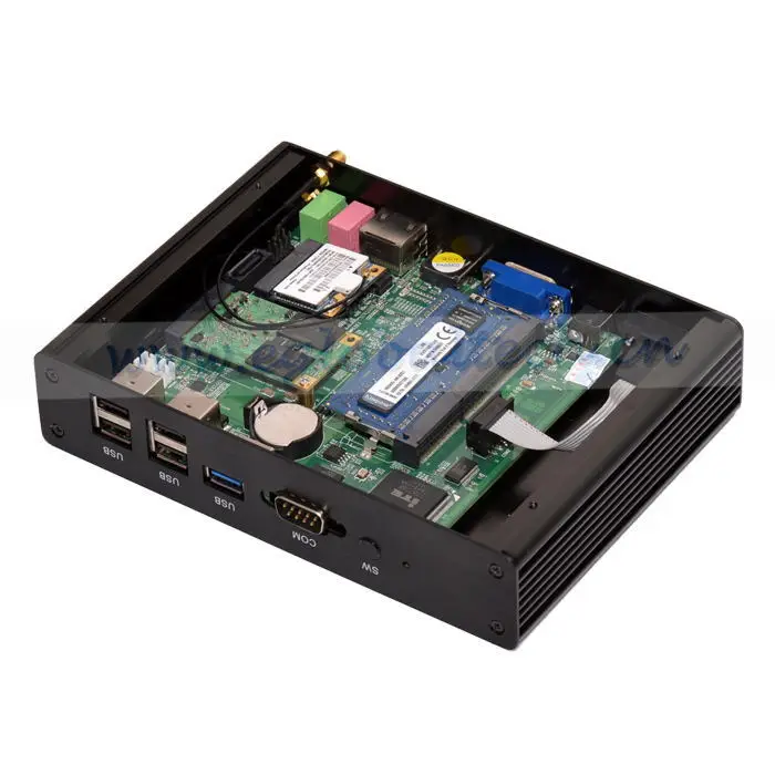 Xbmc коробка мини Linux компьютер четырехъядерный процессор с Intel HD видеокарта 2 ГБ RAM