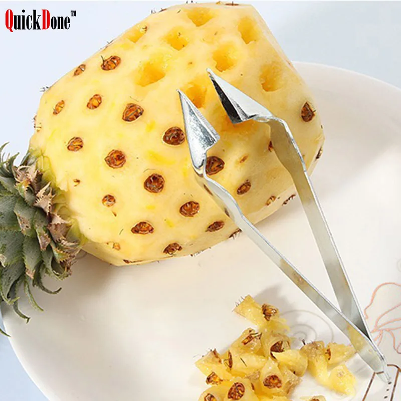 QuickDone легкий резец нож для ананаса Фруктовый чистки удаления сердцевины и