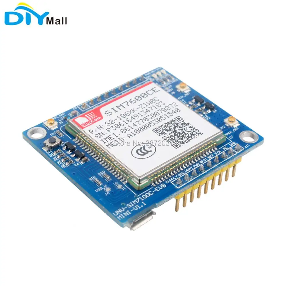 SIM7100C SIM7600CE макетная плата 4G модуль GSM/GPRS/EDGE900/1800 MHz LTE Band|Модули для умного дома| |