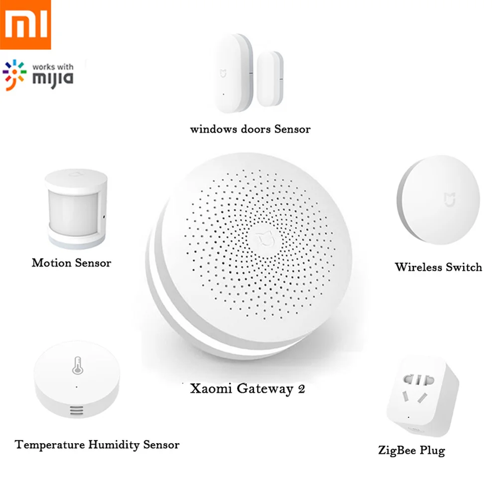 Xiaomi Mijia Smart Home Gateway 2 Door Window Motion Sensor Sercuity Alarm Sensor