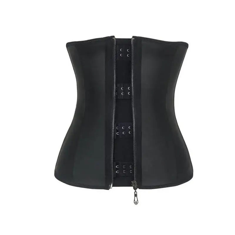 

Hot Selling Style Latex Waist Corsets 9 Steel Bones Zipper Hooks Rubber Waist Trainer Fajas Fajas Reductoras