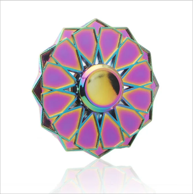 Новинка года Радуга рука Spinner handspinner Непоседа Игрушечные лошадки Наруто цинковый сплав Deak Игрушечные лошадки анти-стресс дети Рождество Игрушечные лошадки для детей - Цвет: 17