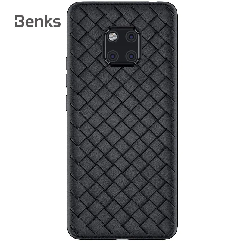 Benks сетчатый ткацкий чехол для телефона huawei mate 20 Pro P20 Роскошный силиконовый