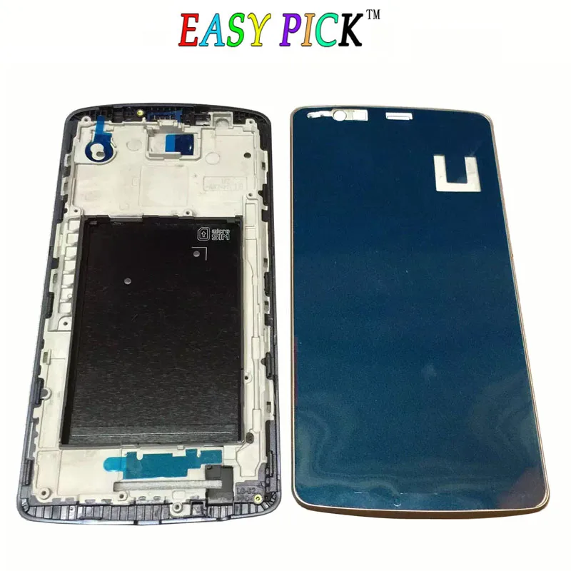 Для LG G2 G3 G4 Mini D620 D722 D850 D690 mini H735 H810 H818P G5 H850 Кронштейн передняя ЖК рамка|Корпусы и