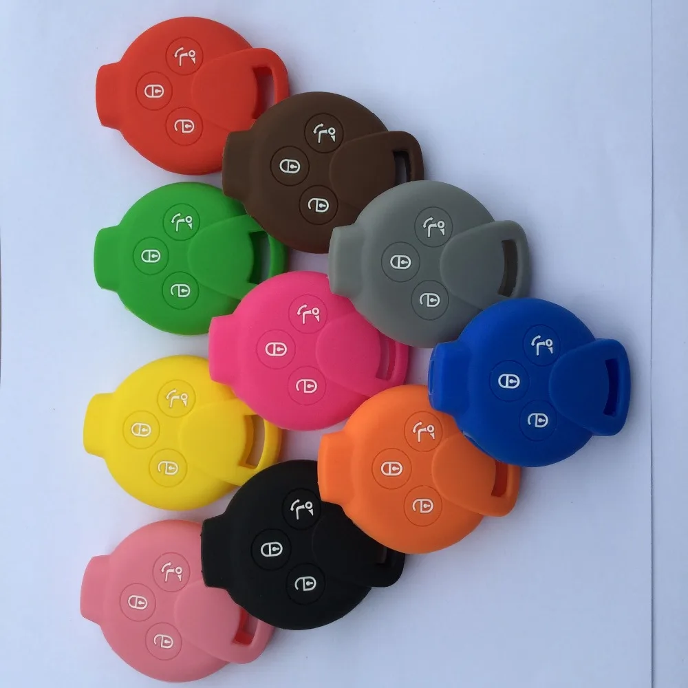 Для стилизации автомобильного пульта Ключ куртка силиконовой защиты для Benz Smart