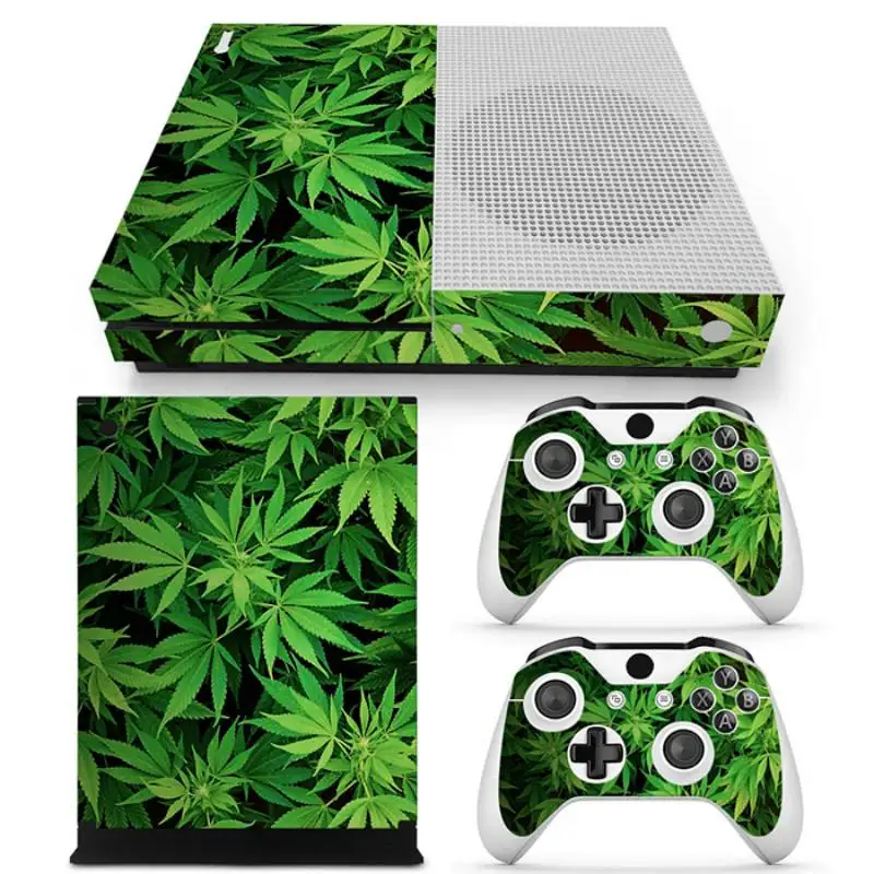 Мультяшный Дизайн Наклейка кожа для microsoft Xbox One тонкая кожа наклейка+ 2 шт контроллер скины для Xbox One S Аксессуары для игр