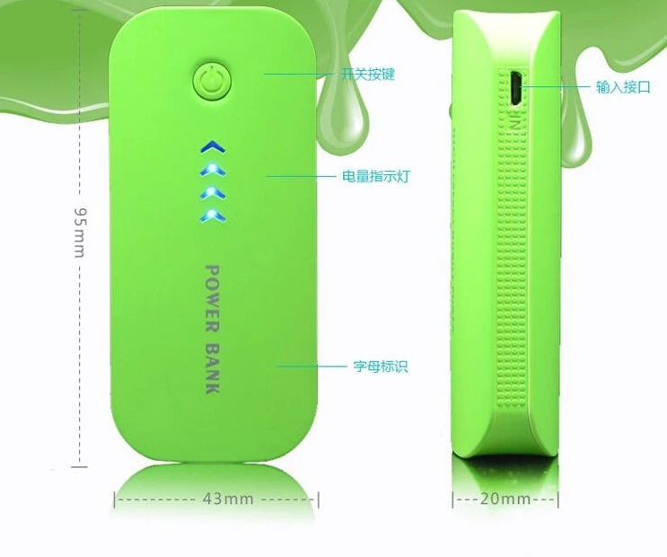 Power Bank 5600mAh USB External Mobile Backup Powerbank Battery for iPhone iPod iPad mobile Phone Universal Charger | Мобильные