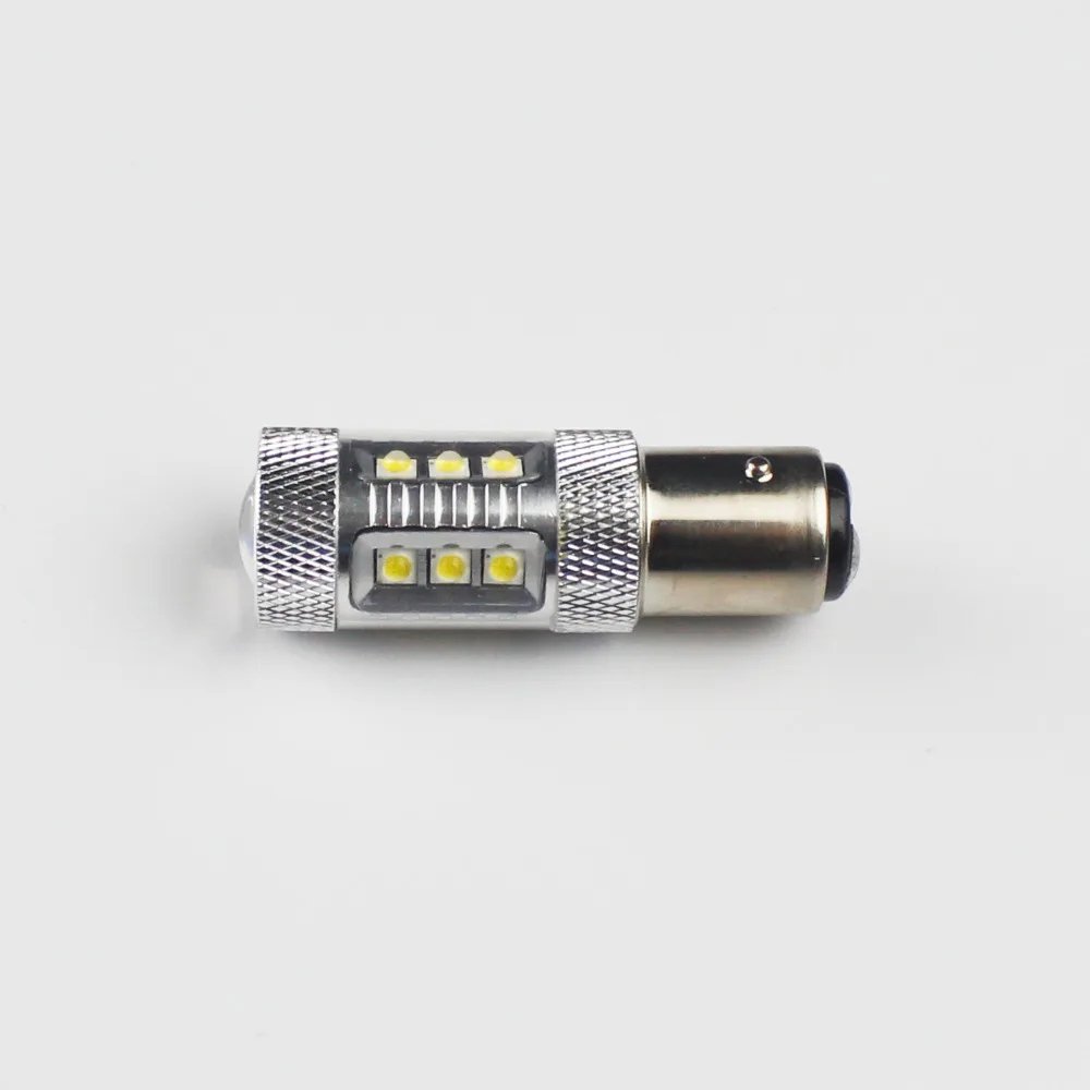 Акция!! 2x80 Вт 1157 BAY15D P21W Высокой Мощности Сильный Яркий Белый Светодиод