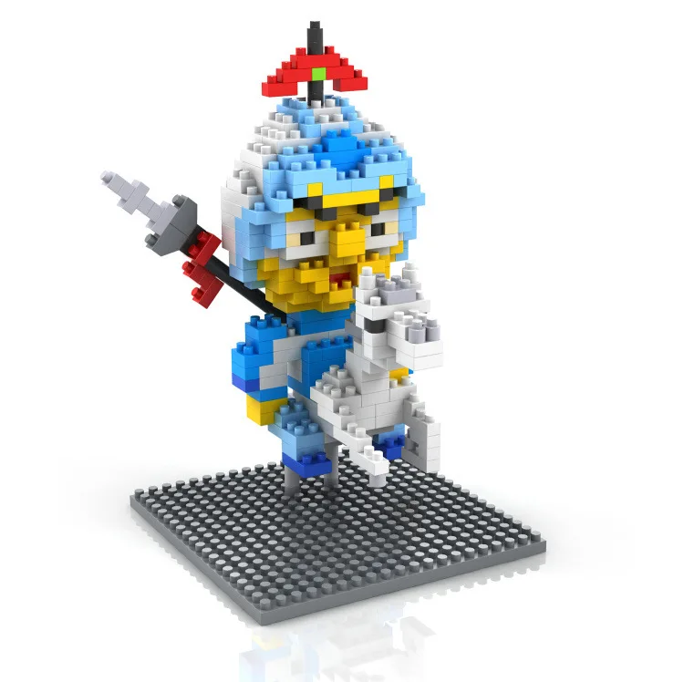 LoZ Алмазные Конструкторы китайские иероглифы строительные Игрушечные лошадки