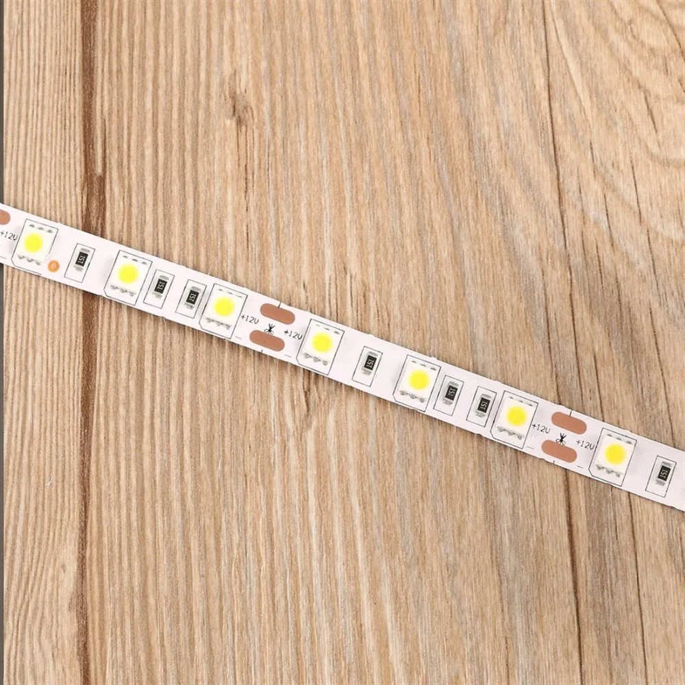 5 м 16ft 5050 SMD Non-Водонепроницаемый 300 светодиодный s гибкий светильник светодиодный Липкая лента 12V светодиодный ленточный светильник для гостиной