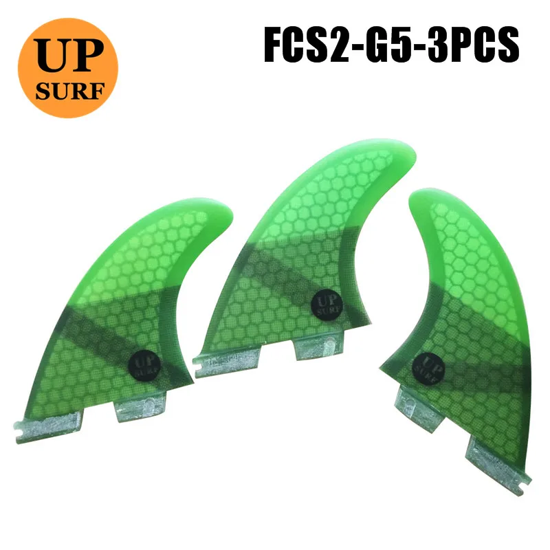 G5 green 3pcs Плавники для серфинга G7/G5/Gl/K2.1 fcs ii плавники fcs 2 quad quilla surf fcs2 surf gl плавники fcs 2 quad 4 штуки quad - Цвет: G5 green 3pcs