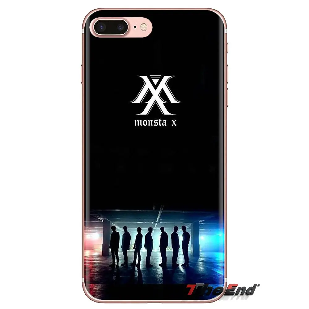 Monsta X KPOP Boy Group прозрачные мягкие чехлы для Xiaomi Redmi 4A S2 Note 3 3S 4 4X 5 Plus 6 7 6A Pro Pocophone F1 |