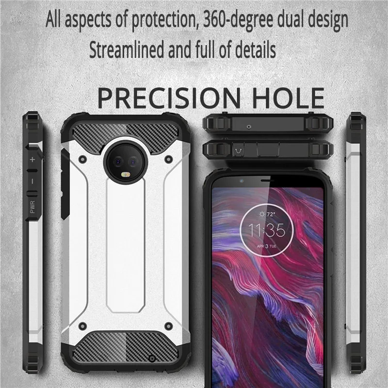Tsimak For Motorola Moto G5S G6 Plus Case Silicone Hybrid Armor Hard Rugged Shockproof Coque MOTO E5 Play Cover | Мобильные телефоны