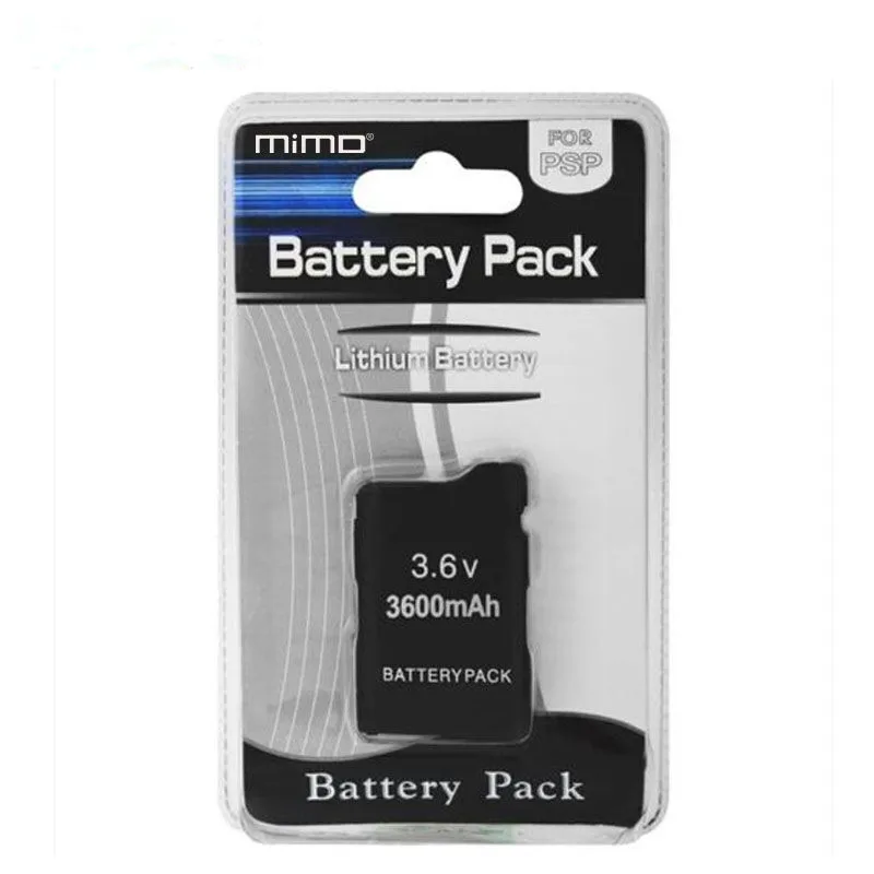 Сменный аккумулятор для Sony PSP Fat Phat 1000 2 шт. 3600 мАч игровые консоли|battery for|battery for
