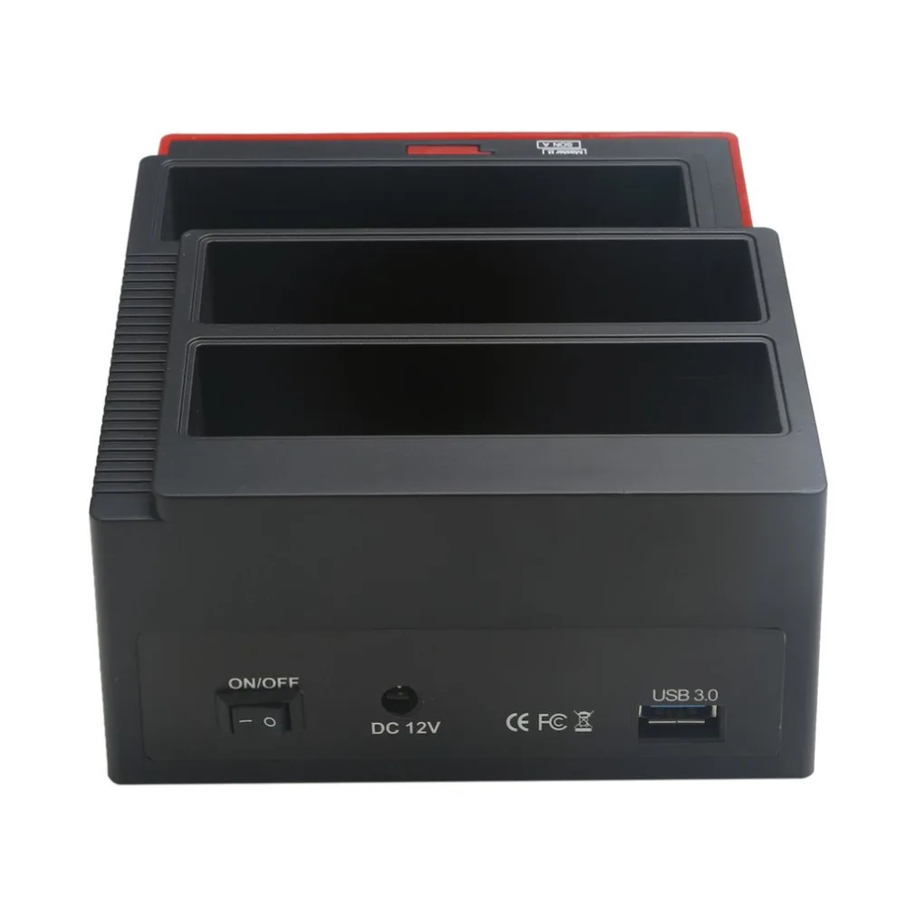 USB 3.0 To 2.5" 3.5" SATA IDE Hard Disk Drive 3 Slots HDD Clone Docking Station USB HUB 2TB 893U3ISC Multi-purpose HDD Docking