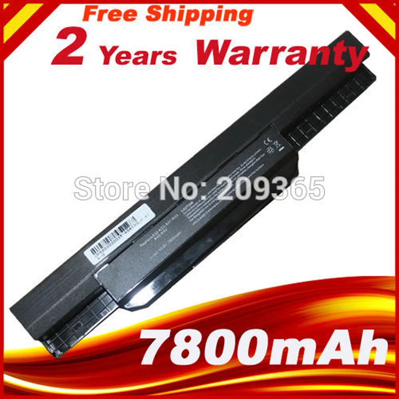 HSW K53u Аккумулятор для ноутбука Asus A32 K53 A42-K53 A31-K53 A41-K53 A43 A53 K43 K53S X43 X44 X53 X54 X84 X53SV X53U X53B