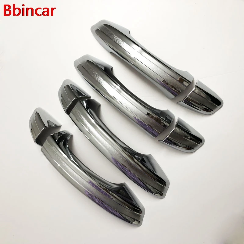 Bbincar дизайн экстерьера автомобиля ABS Chrome дверные ручки чаши Крышка отделкой рамка