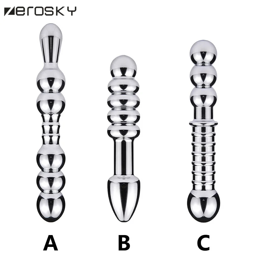 Outdoor Anal Plug Stainless Steel Sex Toys Butt Plugs with Sucker Adult Product Masturbation Erotic Toy |