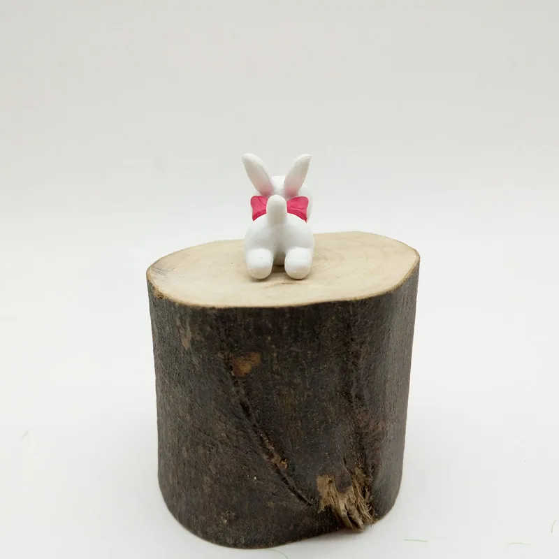 4 шт. милый кролик мини животные миниатюрная сказочная садовая декорация для дома