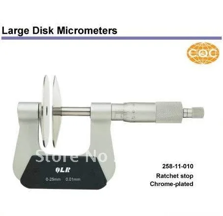 

Внешний микрометр. Микрометры с большим диском 0-1 дюйм.