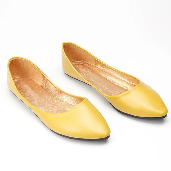 yellow CEYANEAO/Новое поступление; Модные женские лоферы на плоской подошве; сезон весна-осень; женская обувь на плоской подошве; водонепроницаемые мокасины; повседневная обувь; - Цвет: yellow