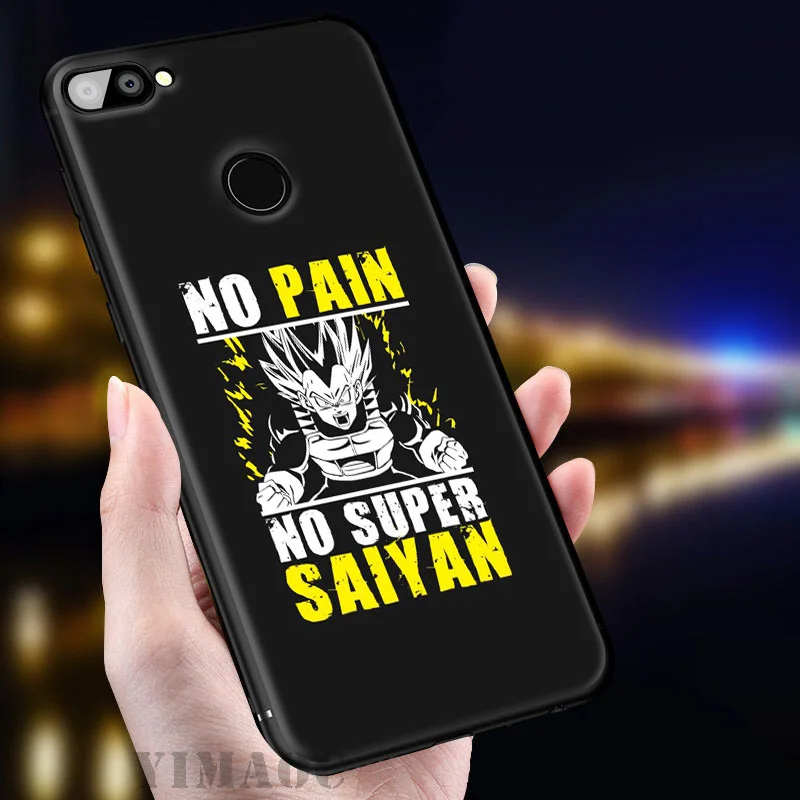 YIMAOC No Pain Gain Gym Soft Case for Huawei Honor View 20 10 8X 8 8C 6A 7A 7X 7C Lite Pro Y9 Y7 Y6 Prime 2018 2017 |