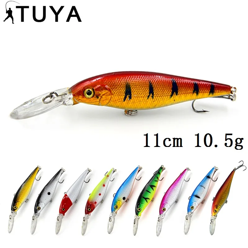 Приманка гольян TUYA Crankbait воблеры для рыбалки жесткая искусственная приманка