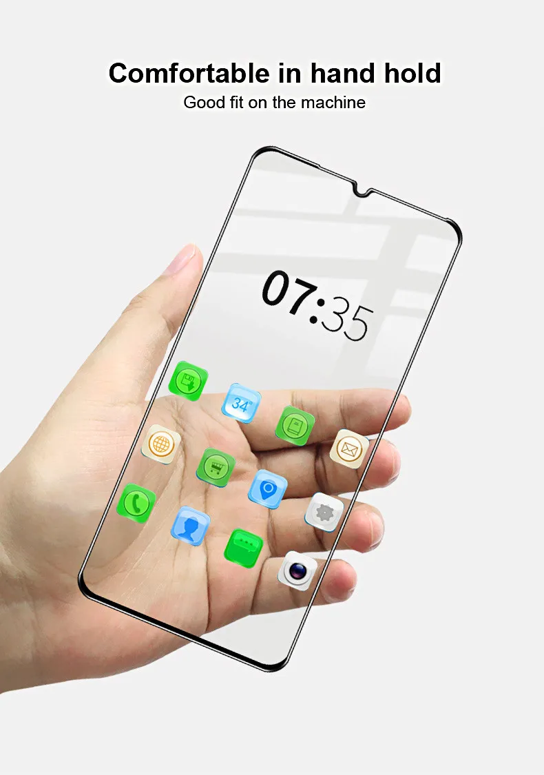 Imak полный экран AB Клей Pro+ версия закаленного стекла для Oneplus 7 6 T Защитная пленка для экрана для One Plus 5 T 6 T 7