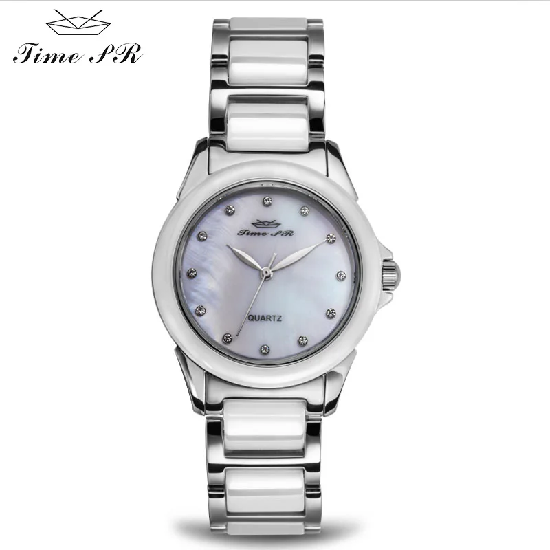 JIME PR часы женщины Простой кварцевые Водонепроницаемость элегантные для девушку