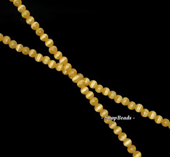 Золотистые и желтые круглые бусины 2 мм кошачий глаз 15 5 дюйма полная нить (90189748-910)