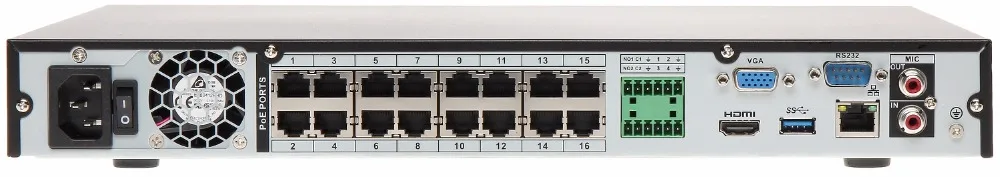 Dahua оригинальный 16CH 3MP H2.64 DH-IPC-HDW1320S 16 шт. сетевая камера POE DHI-NVR4216-16P-4KS2 купольная