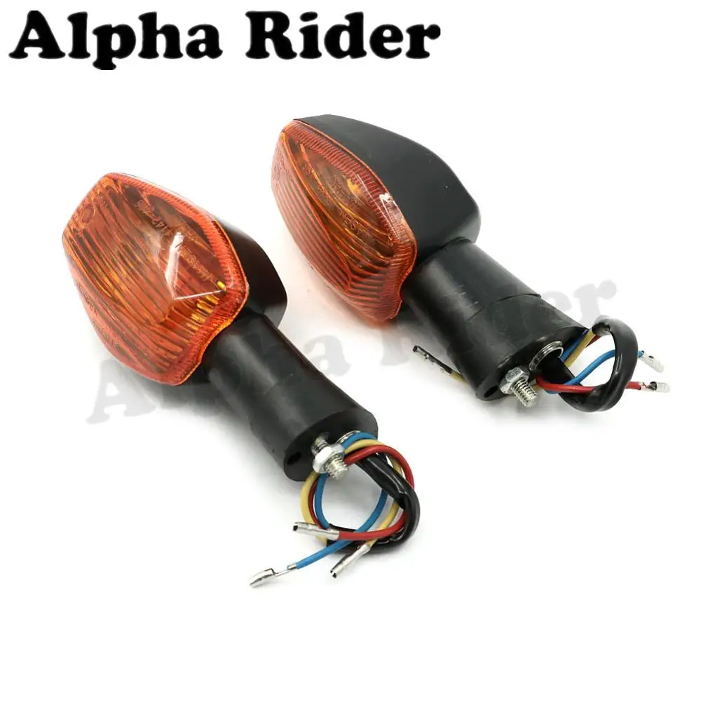 Orange Lens Передние/задние поворотники мигалка Индикатор мигалка лампа для Honda CBR600 F4 F4i CBR600RR F5 CBR929 CBR954 CBR1000RR RVT1000R RC51 - Цвет: Orange Lens