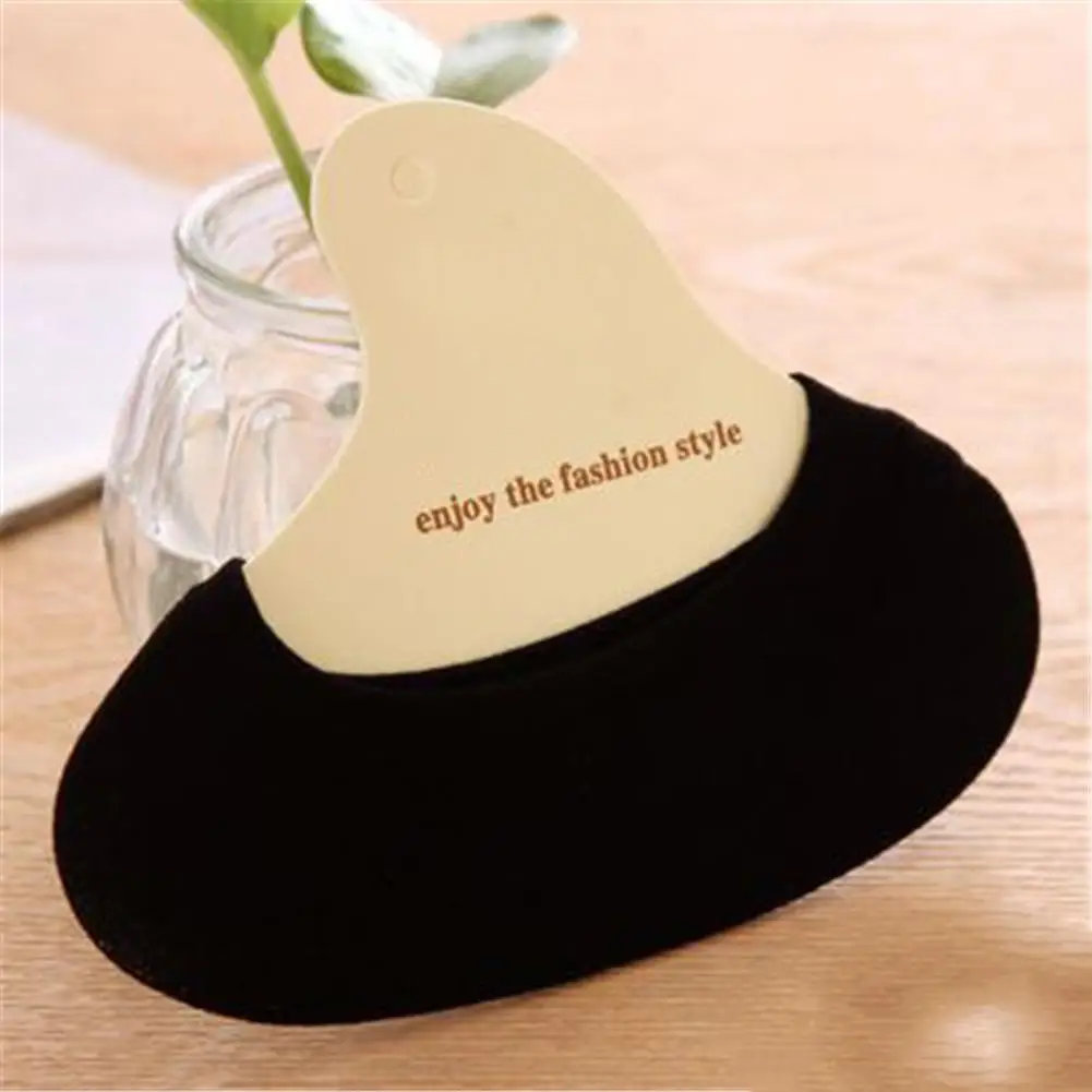 Женские невидимые носки башмачки ярких цветов с закрытым носком эластичные