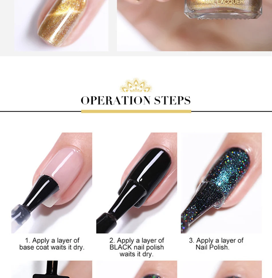 BORN PRETTY 6 мл Лак для ногтей Foggy Cat Eye Золотой Серебряный Блестящий цветной маникюрный лак для дизайна ногтей