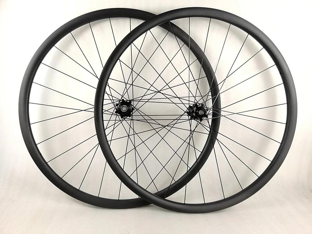 29er MTB XC ассиметричные Boost Углеродные колеса 29 дюймовые велосипедные 15x110 12x148 boost 28