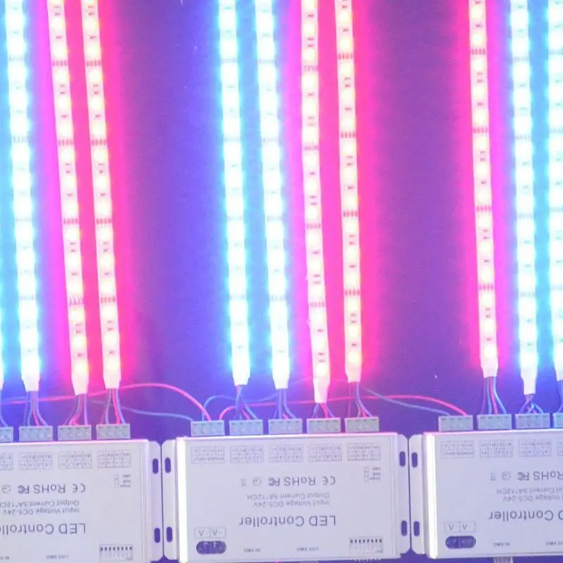 DMX светодиодный контроллер декодера для RGB светильник DMX512 диммер драйвер DC9-24V 2A/CH
