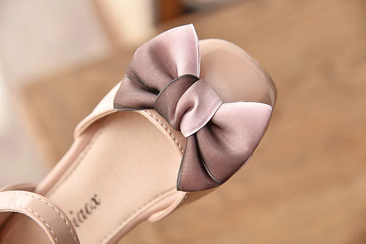 Mumoresip Kids Shoes For Toddlers Girl Big Children 1-10 Yrs Princess Sweet Dance Party Dress Shoes With Bow-knot Girls Sneakers
