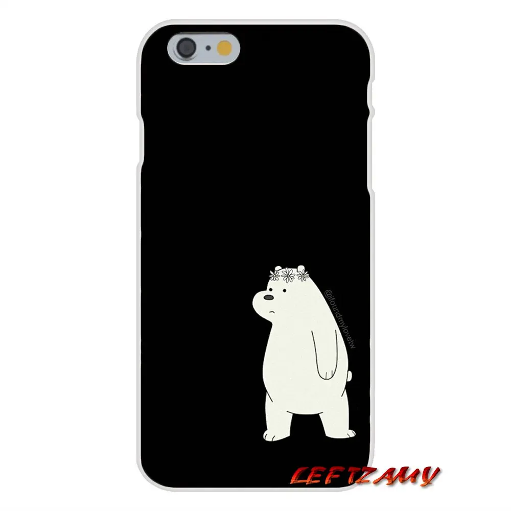 Прозрачные мягкие чехлы Ice We Bare Bear Fighting Panda для iPhone X XR XS MAX 4 4S 5 5S 5C SE 6 6S 7 8 Plus ipod touch |