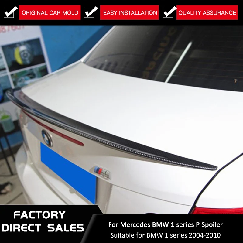 1 серия спойлера ДЛЯ багажника из углеродного волокна hinten для BMW E82 Coupe 2011 2017 mt M Sport