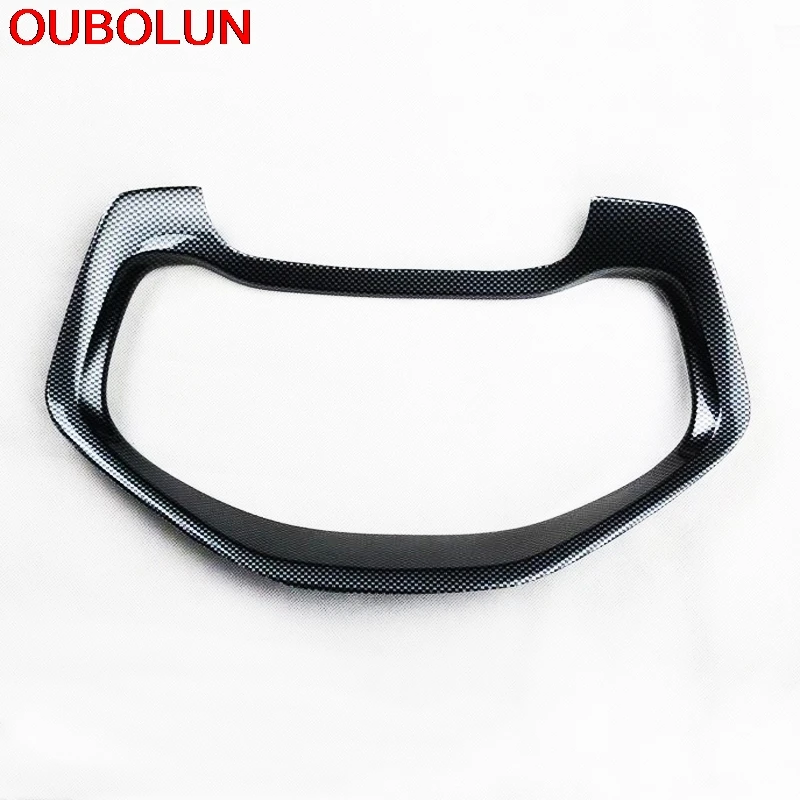 TOMEFON Auto Interior Accessories Carbon Fiber Car ABS Wood Paint Dashboard Decoration Frame For Honda Vezel 2015 2016 2017 | Автомобили и