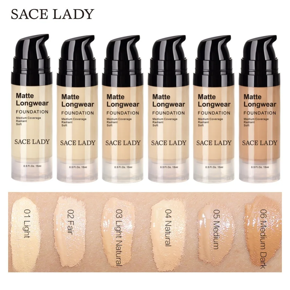 Набор для макияжа Sace Lady Pore невидимый матовый тональный Праймер база набор