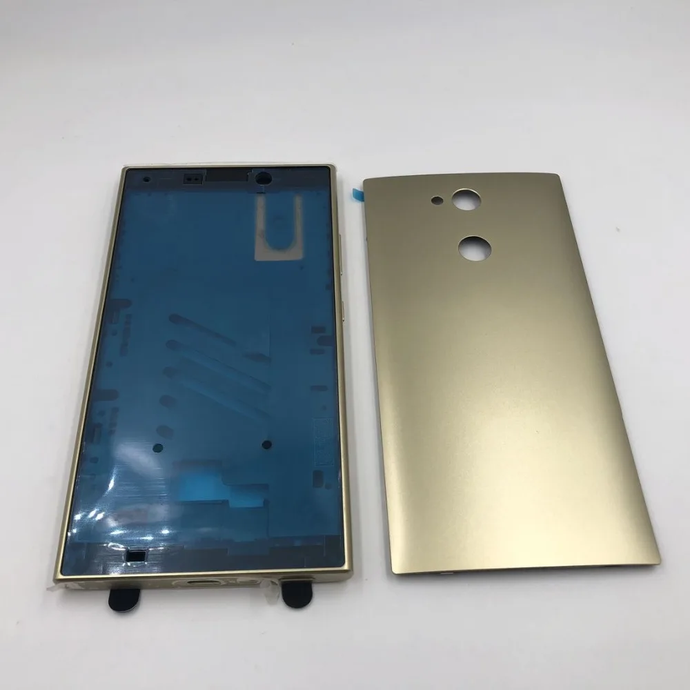 Передняя панель Корпус ЖК-рамка Крышка для Sony Xperia L2 H3311 H4311 батарейного отсека