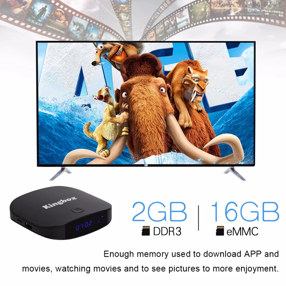 2 Гб 16 Гб K2 Android 7,1 поддержка ТВ-коробок H.265 4K 60tps H.265 2,4 ГГц WiFi медиаплеер IP tv Box