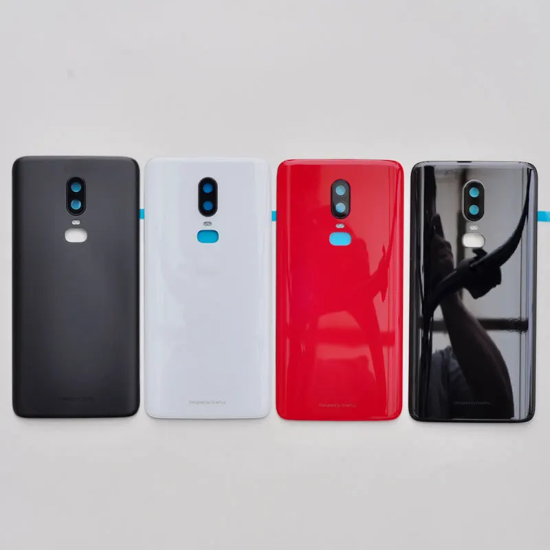 BINYEAE Glass Battery Cover Matte / Smooth Skin For Oneplus 6 Rear Housing Back Case With Logo | Мобильные телефоны и