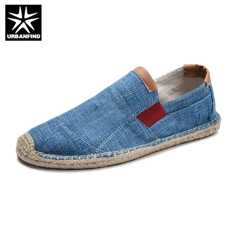 URBANFIND Mens Shoes Casual Male Breathable Canvas Men Chinese Fashion Soft Slip On Espadrilles For Loafers | Обувь