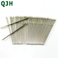 qjh brand 5 3cm 30pcs hand sewing needles embroidery mending craft quilt sew case diy clothes repair sewing needle f11